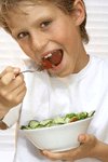 Snack on salad!
